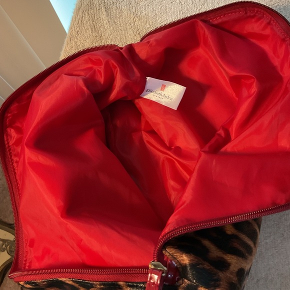 Elizabeth Arden Leopard Print Shoulder Bag NWOT - Picture 5 of 6